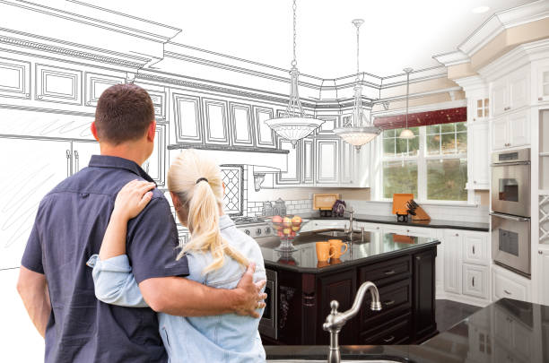 Professional Kitchen Island Installation technician working in Clementon, NJ